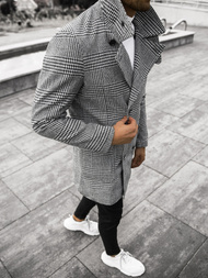 Пальто чоловіче Чорно-Бiлий OZONEE JS/JP1192