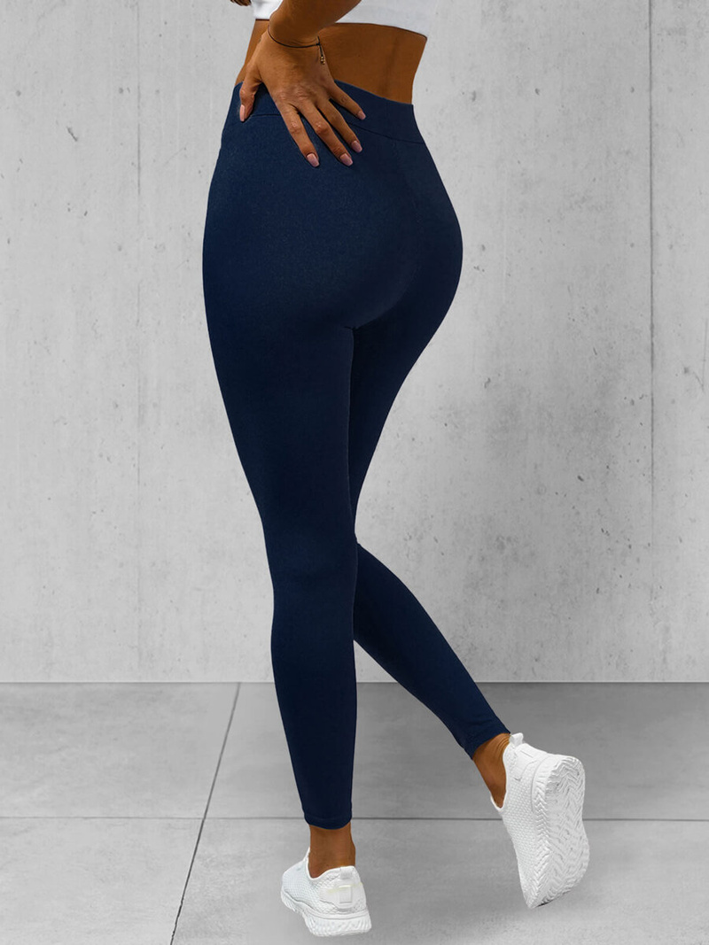 Legginsy damskie granatowe OZONEE JS/1001Z