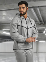 Komplet dresowy męski szary OZONEE JS/8C1966/2