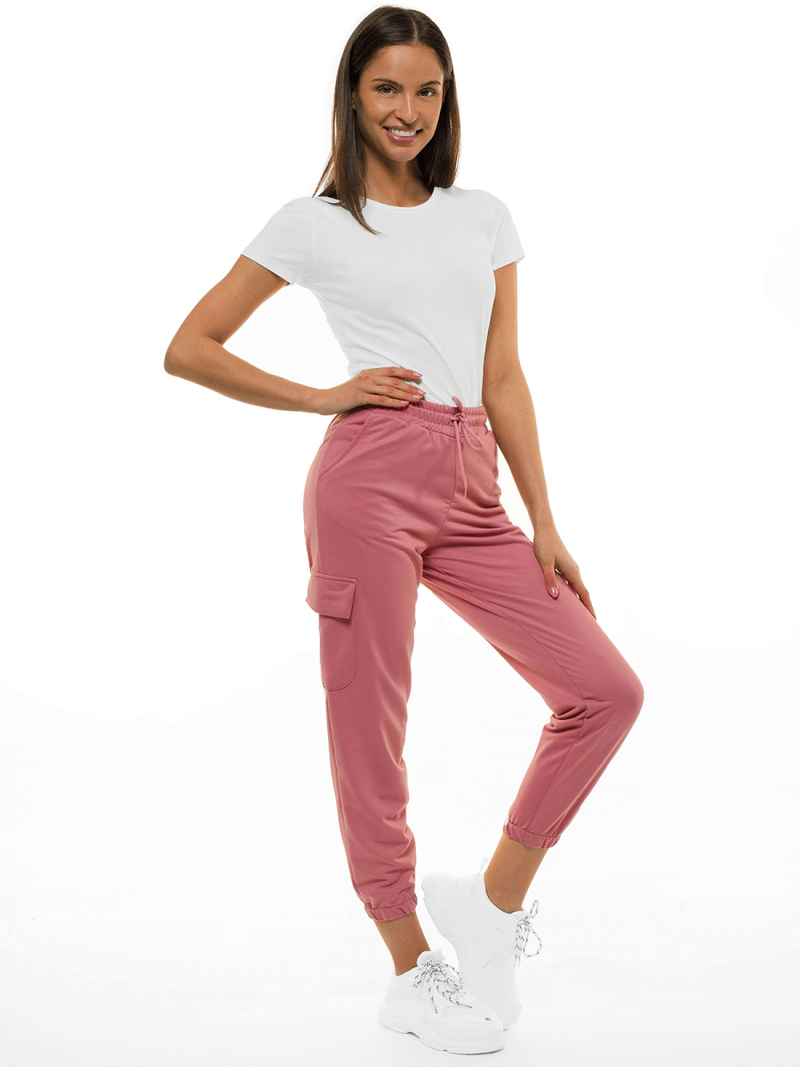 Спортивні штани жіночі Рожеві OZONEE O/MB2001/21