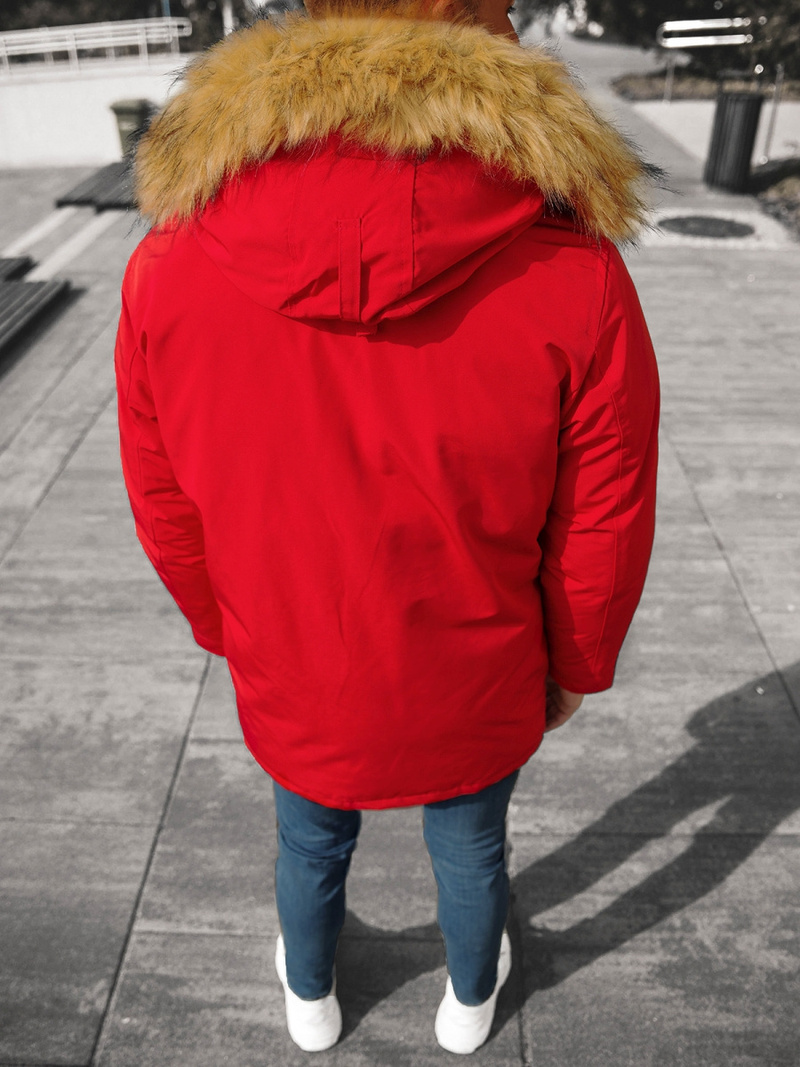 Куртка чоловіча Червона OZONEE JB/JP1173/3Z