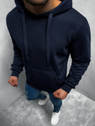 Bluza męska z kapturem granatowa OZONEE JS/2009Z