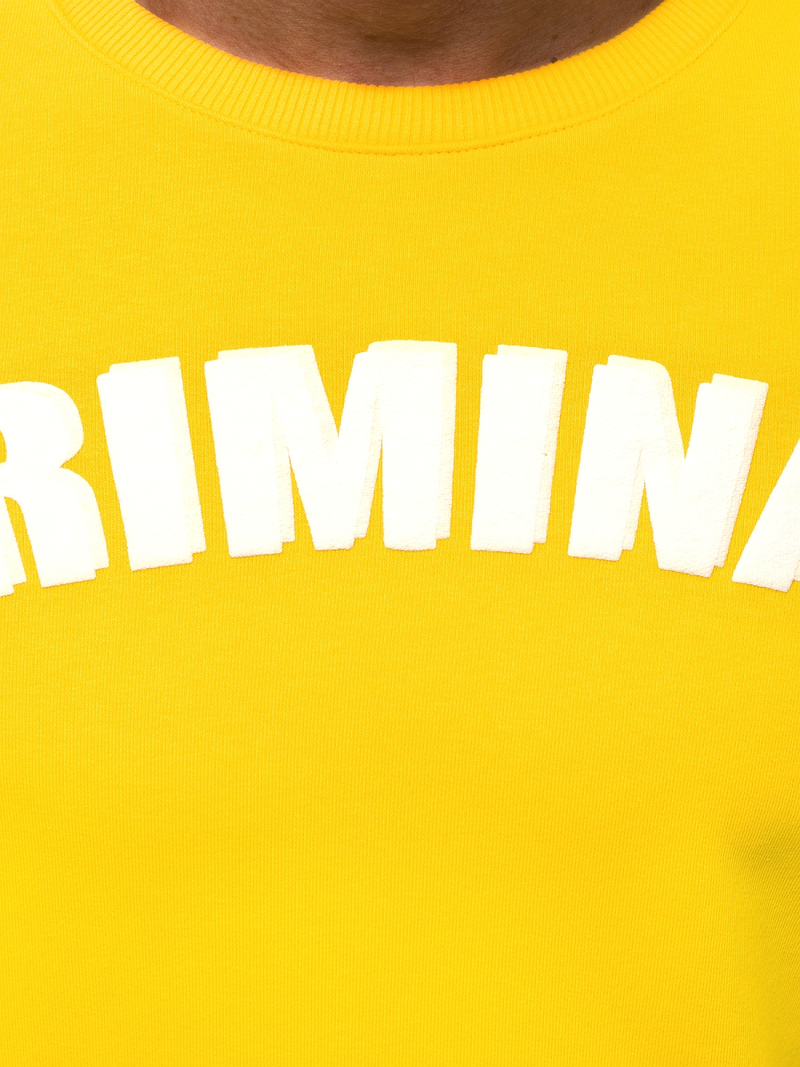 Bluza męska żółta OZONEE O/11113