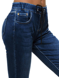 Spodnie jeansowe damskie niebieskie OZONEE O/WL1856