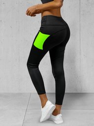 Legginsy damskie czarne OZONEE O/XL009/1