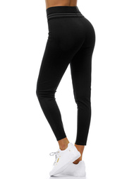 Legginsy damskie czarne OZONEE JS/1039/B1