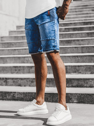 Spodenki jeansowe męskie niebieskie OZONEE RF/HY348