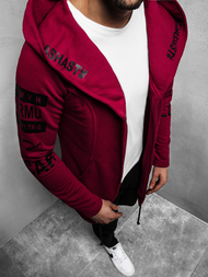Bluza męska bordowa OZONEE A/11110Z