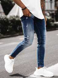 Spodnie jeansowe męskie niebieskie OZONEE NB/MP0010BCZ