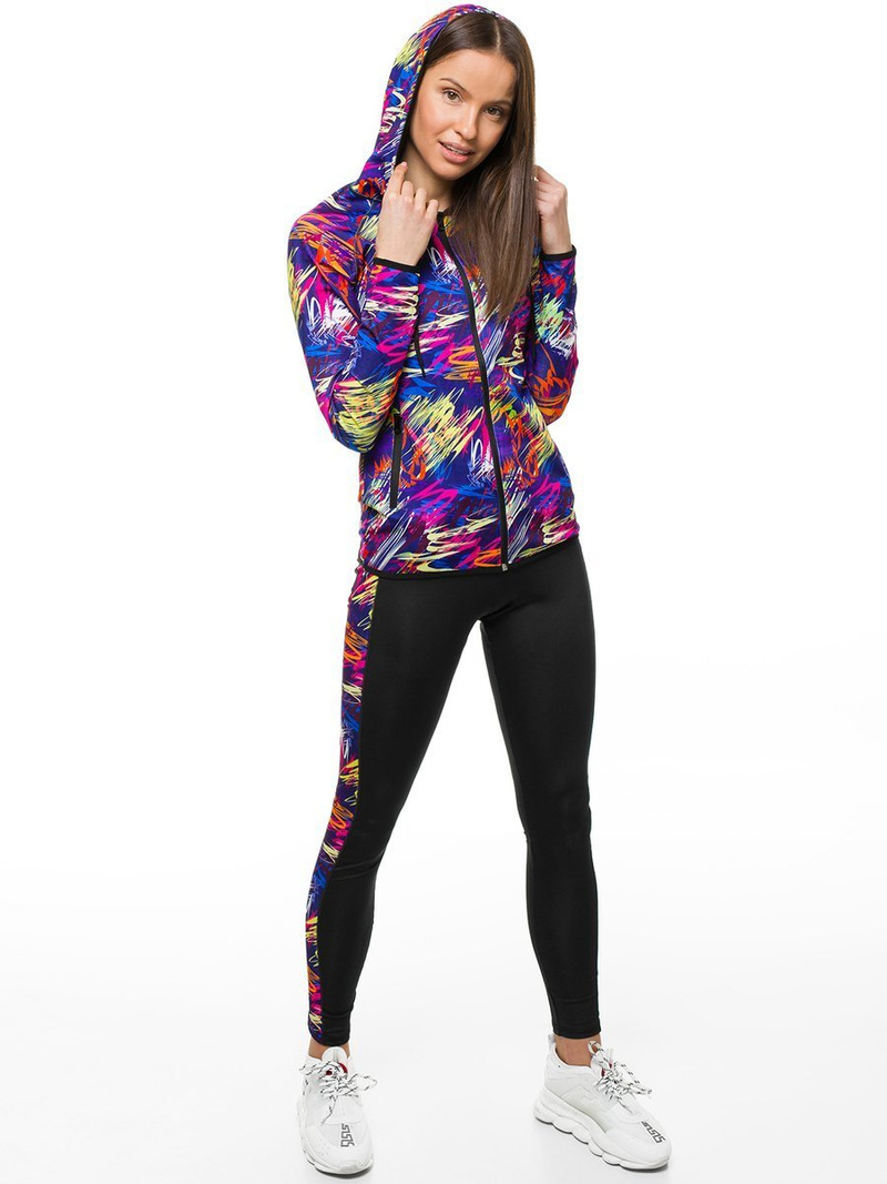 Komplet sportowy dwuczęściowy kolorowy OZONEE O/02704