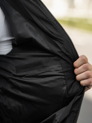 Куртка чоловіча чорна OZONEE JS/31M5003Z