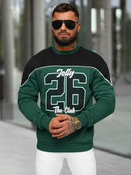 Bluza męska zielona OZONEE O/RR250005