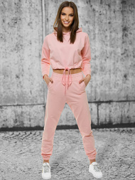 Komplet dresowy dwuczęściowy jasno-różowy OZONEE O/12108