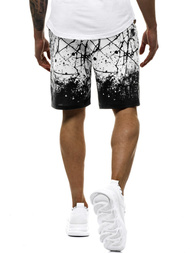 Spodenki męskie białe OZONEE JS/KK300162