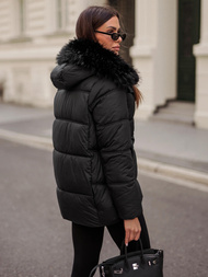 Куртка жіноча чорна OZONEE JS/5M3256/392