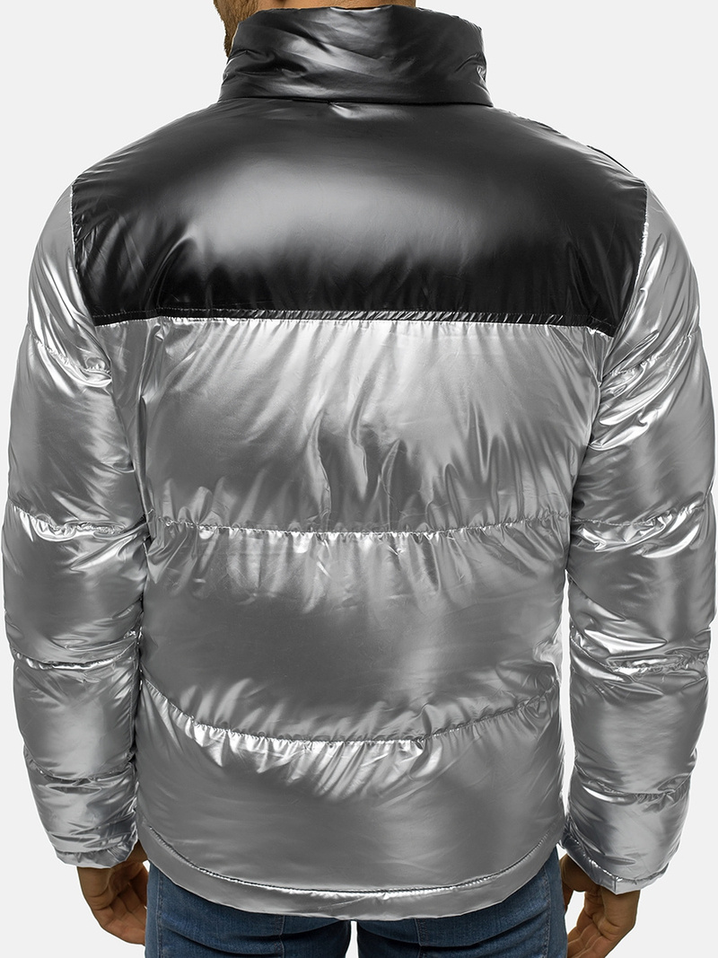 Куртка чоловіча срібло OZONEE JB/JP1188/2