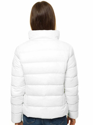 Kurtka pikowana damska biała OZONEE JS/M23061/8