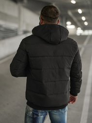 Куртка чоловіча чорна OZONEE JS/31M5003Z