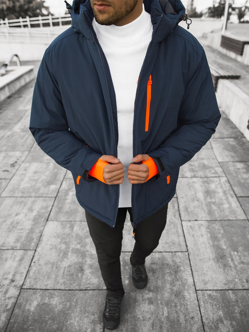 Куртка чоловіча Темно-Синя OZONEE JS/HH011/50Z