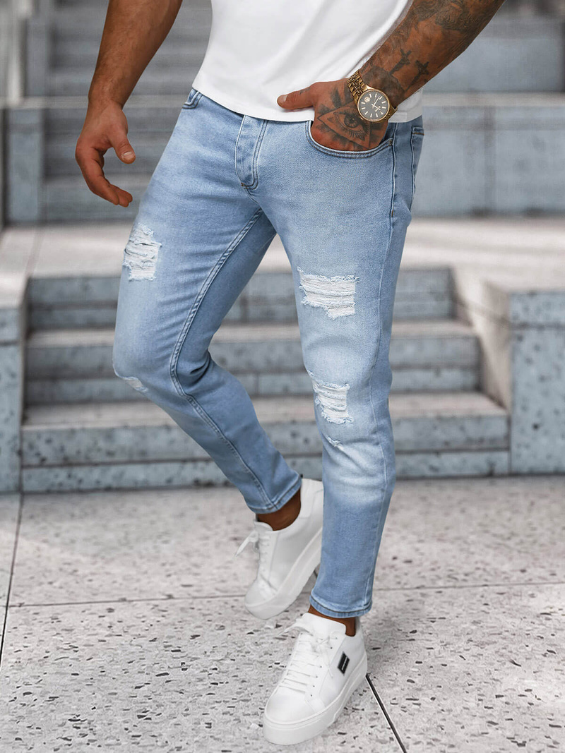 Штани чоловічі cинi OZONEE O/425SP