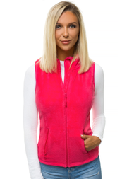 Kamizelka damska koralowa OZONEE JS/HH003/28