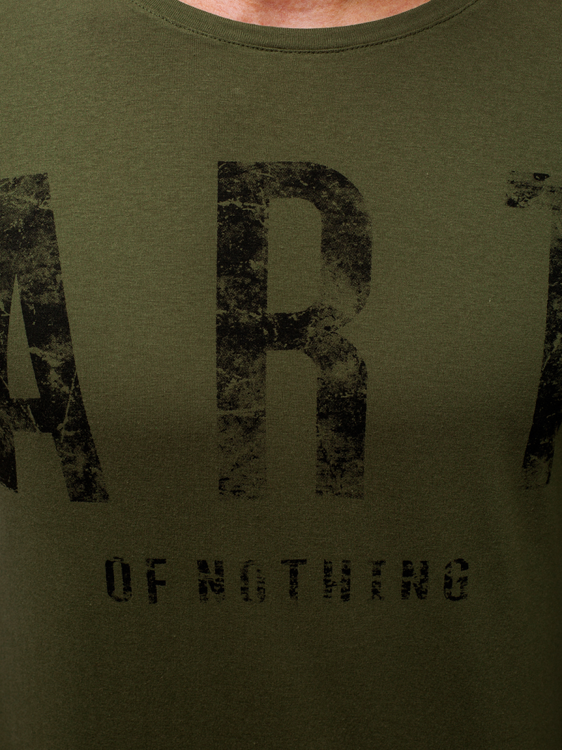 Longsleeve męski zielony OZONEE O/1292Z