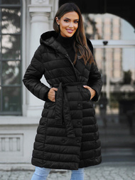 Жіноче пальто чорний OZONEE JS/5M3159/392