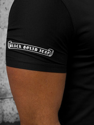 Футболка чоловіча Чорна OZONEE NB/MT3044