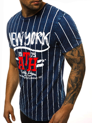 T-Shirt męski granatowy OZONEE HFM/017