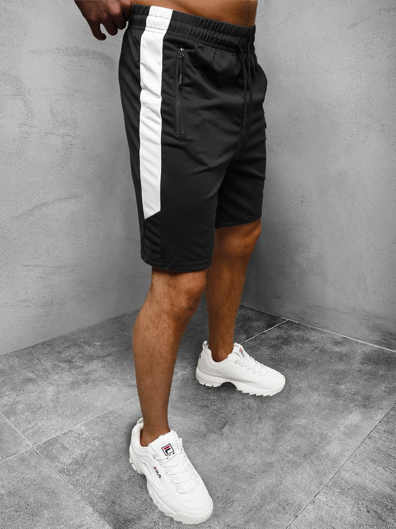 Шорти чоловічі Чорнi OZONEE JS/68061