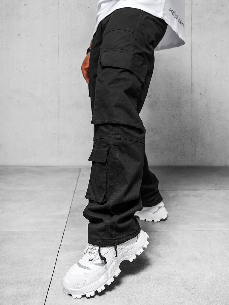 Чоловічі штани чинос чорнi OZONEE O/G3041Z