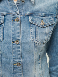 Kurtka jeansowa damska niebieska OZONEE O/WL2152