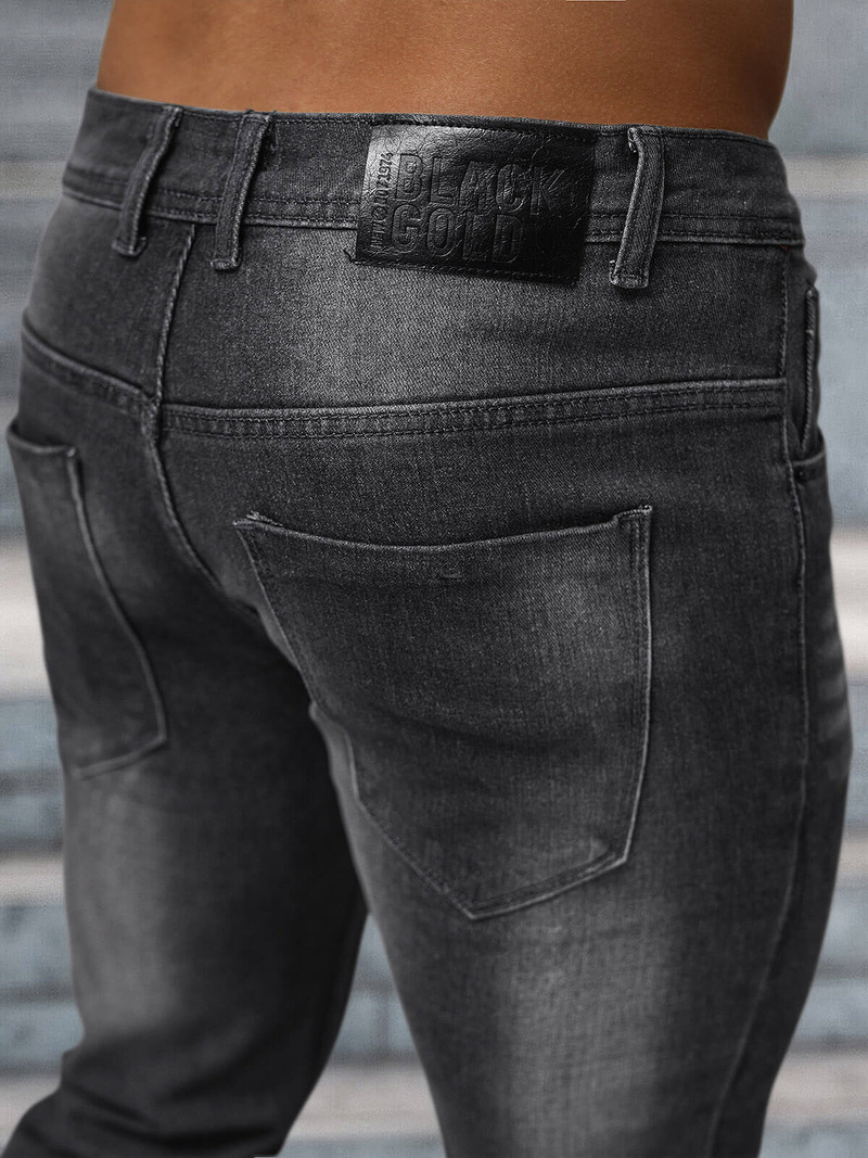 Чоловічі джинси Графітові OZONEE NB/MP0199GS