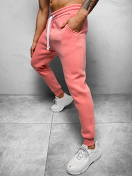 Spodnie dresowe męskie jasno-różowe OZONEE O/12110Z