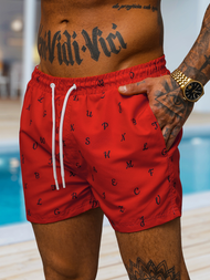 Шорти для плавання чоловічі червонi OZONEE O/MTK3218