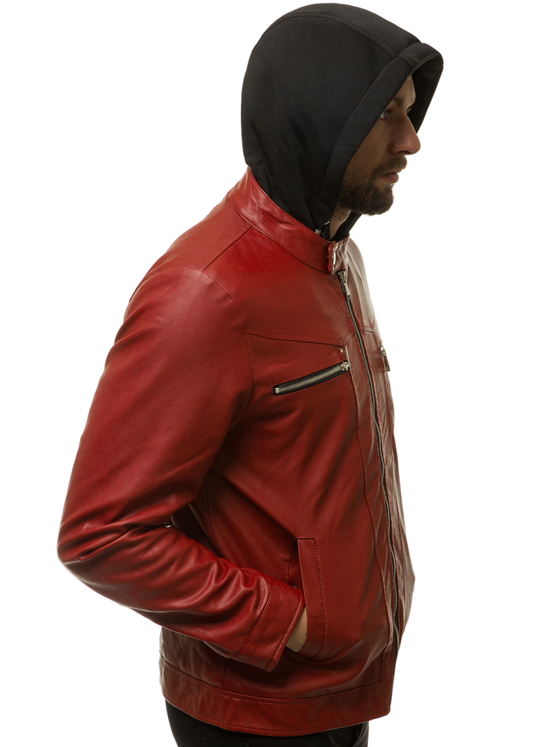 Куртка шкіряна чоловіча Бордова OZONEE JB/JP1169/2