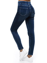 Spodnie jeansowe damskie niebieskie OZONEE O/WL1856