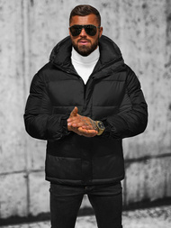 Куртка чоловіча чорна OZONEE JS/31M5008