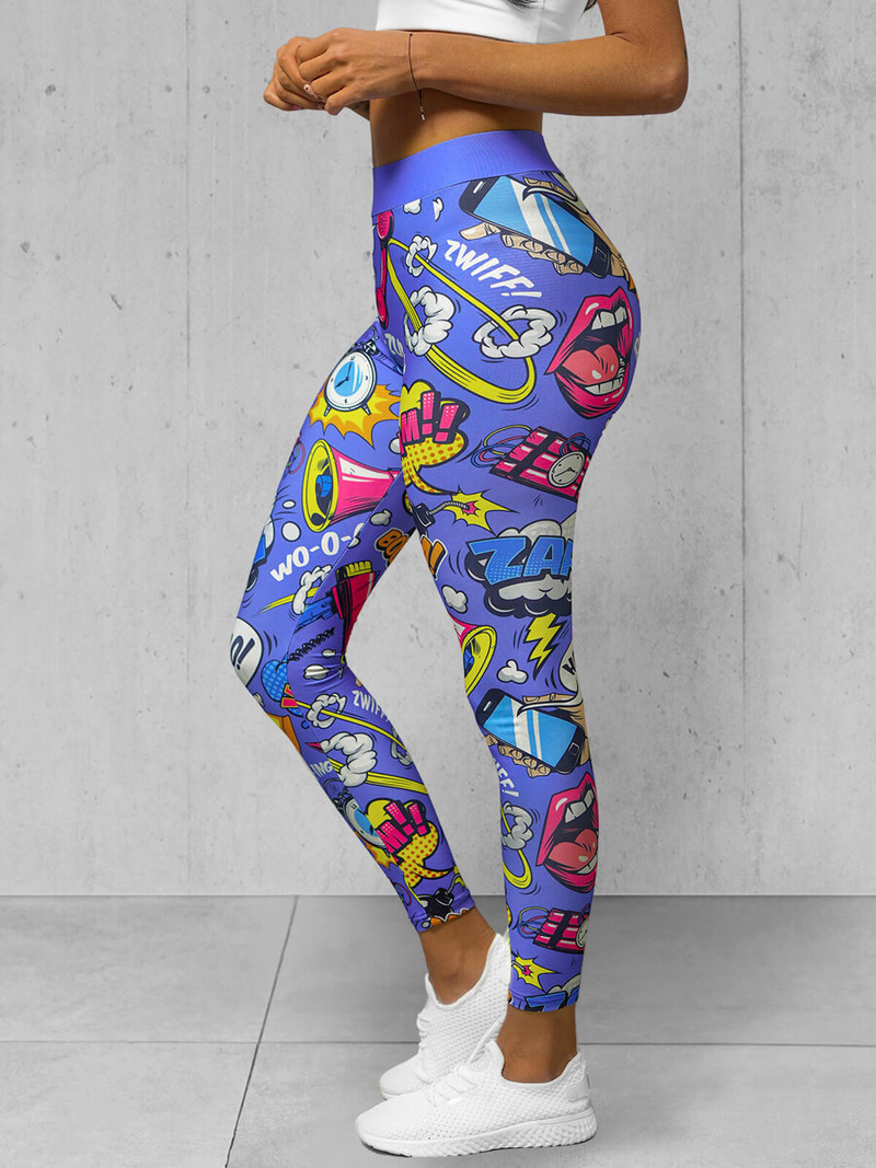 Legginsy damskie kolorowe OZONEE O/20757