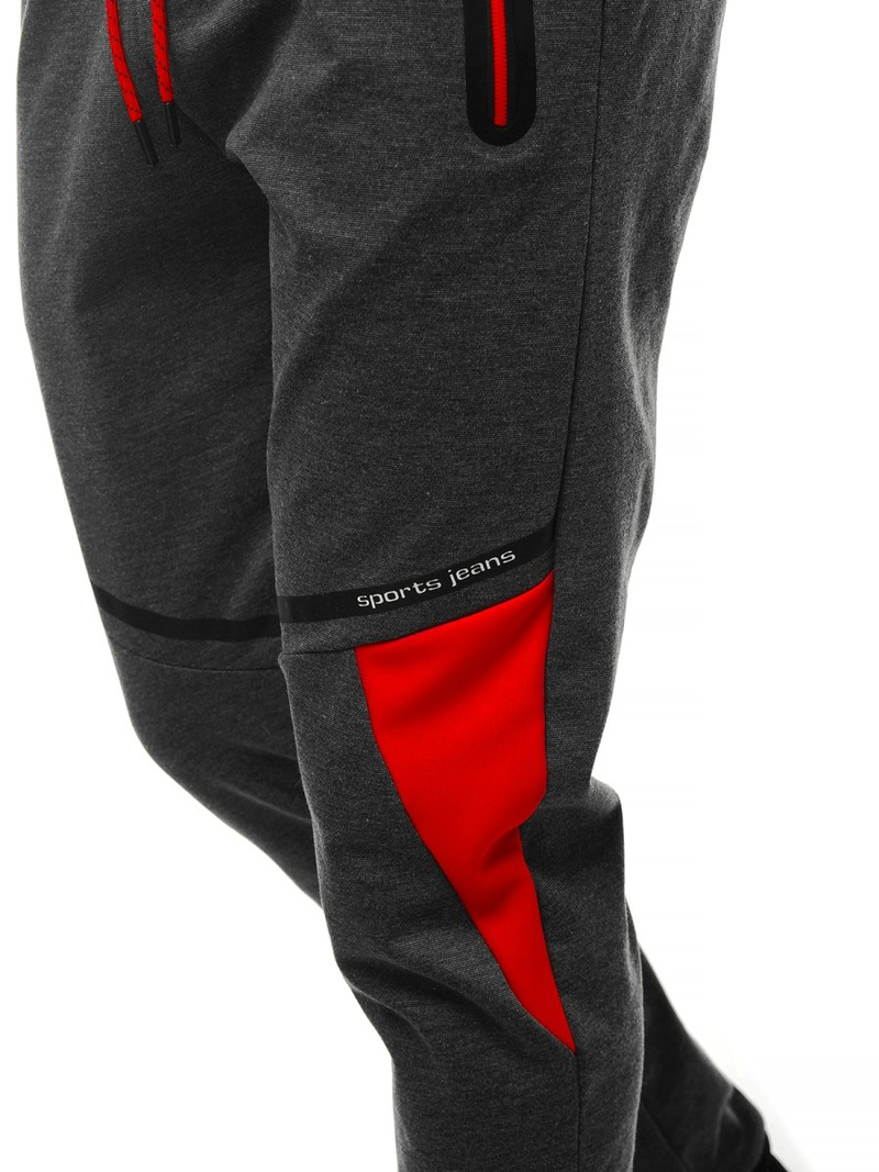 Штани спортивні чоловічі графіт OZONEE JS/AM106