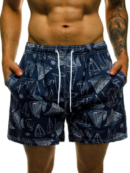 Spodenki kąpielowe męskie granatowe OZONEE JS/ST070