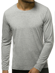 Longsleeve męski szary OZONEE JS/CX01