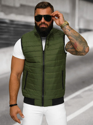 Безрукавка чоловіча Зелена OZONEE JS/MY77Z