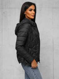 Куртка жіноча Чорна OZONEE JS/16M9239/392