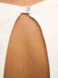 Komplet dresowy dwuczęściowy damski ecru OZONEE O/12113Z