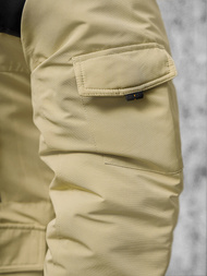 Kurtka zimowa męska beżowa OZONEE JS/22M322/62