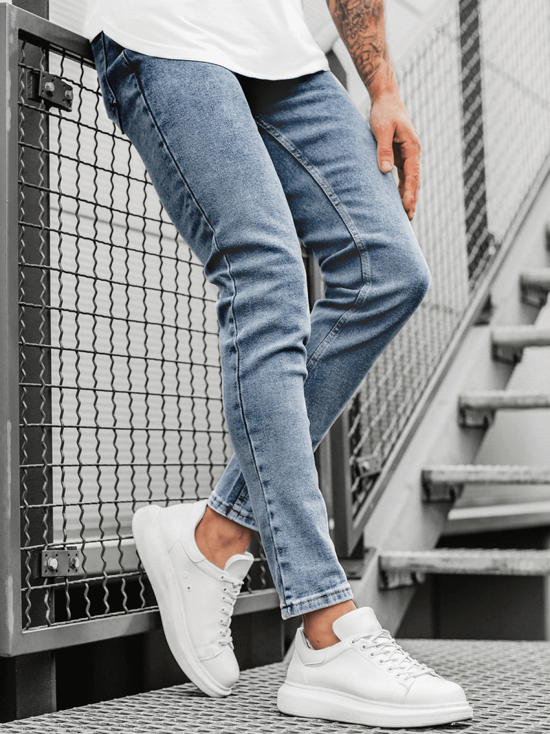 Джинси чоловічі Яскраво-Синi OZONEE O/4492/02