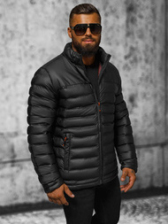 Куртка чоловіча чорна OZONEE JS/22M326/392