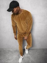 Спортивний костюм чоловічій Гiрчичний OZONEE O/12130