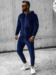 Спортивний костюм чоловічій ультрамариновий OZONEE O/D8160/9157